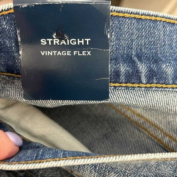 J. Crew Factory Straight Vintage Flex Jeans‎ NWT Size 31x32 - Picture 9 of 10